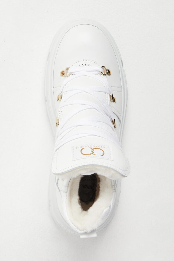 044a6be9529b8da41a0c4f73584f067b18d4000c Sneakersy damskie skórzane CESARE CASADEI