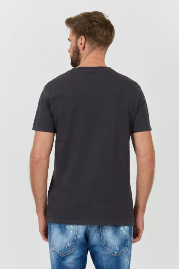 GUESS Szary męski t-shirt bawełniany Japanese Ideog