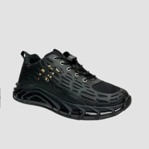 JUST CAVALLI Czarne sneakersy FONDO LETO DIS. 3