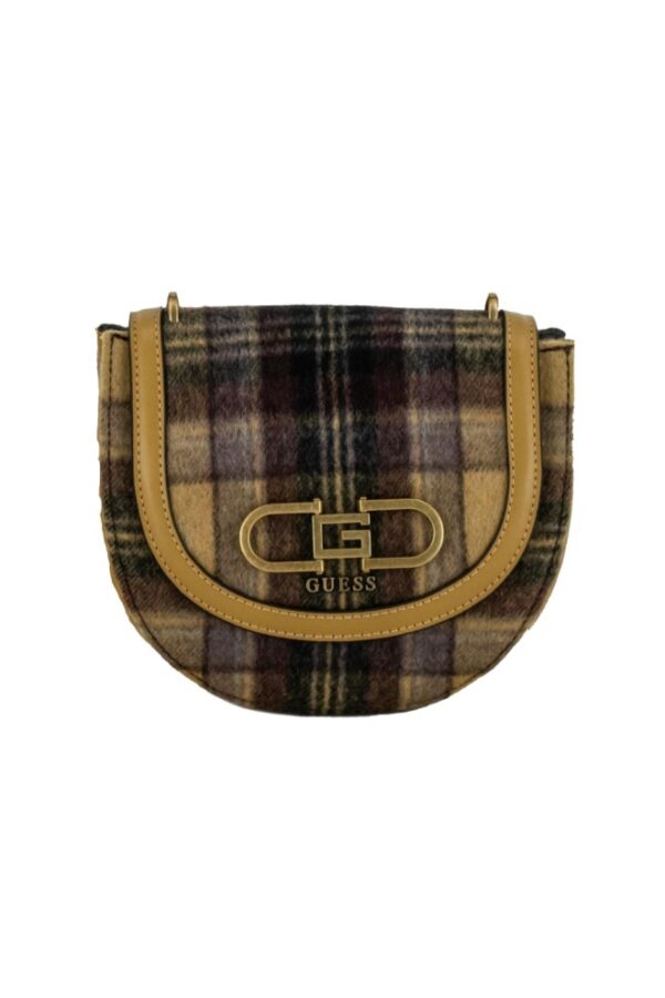 GUESS Brązowa torebka Fleet Mini