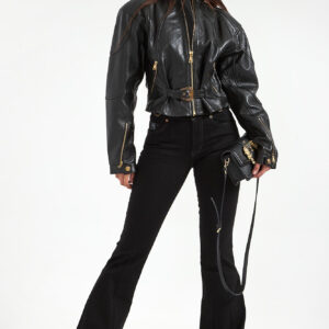 Kurtka damska skórzana VERSACE JEANS COUTURE