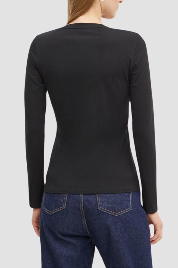 GUESS Czarny damski longsleeve Love Tee