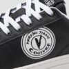 VERSACE JEANS COUTURE Czarne sneakersy męskie Fondo Court 88 DIS. SK1