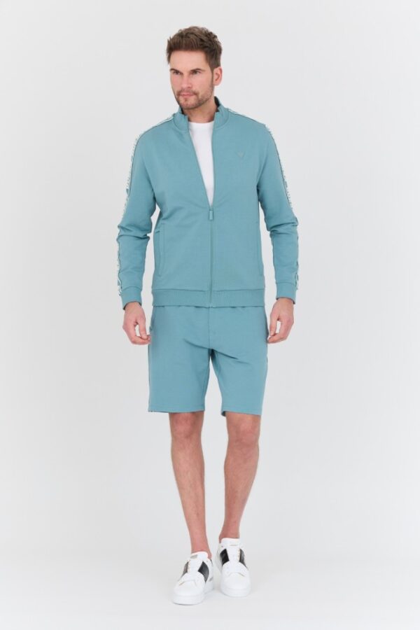 GUESS Turkusowe męskie shorty Arlo