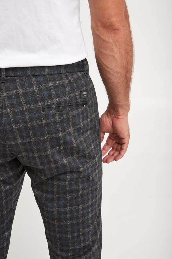 Spodnie męskie w kratę Maxton3-W JOOP! JEAN