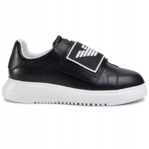 EMPORIO ARMANI Czarne sneakersy