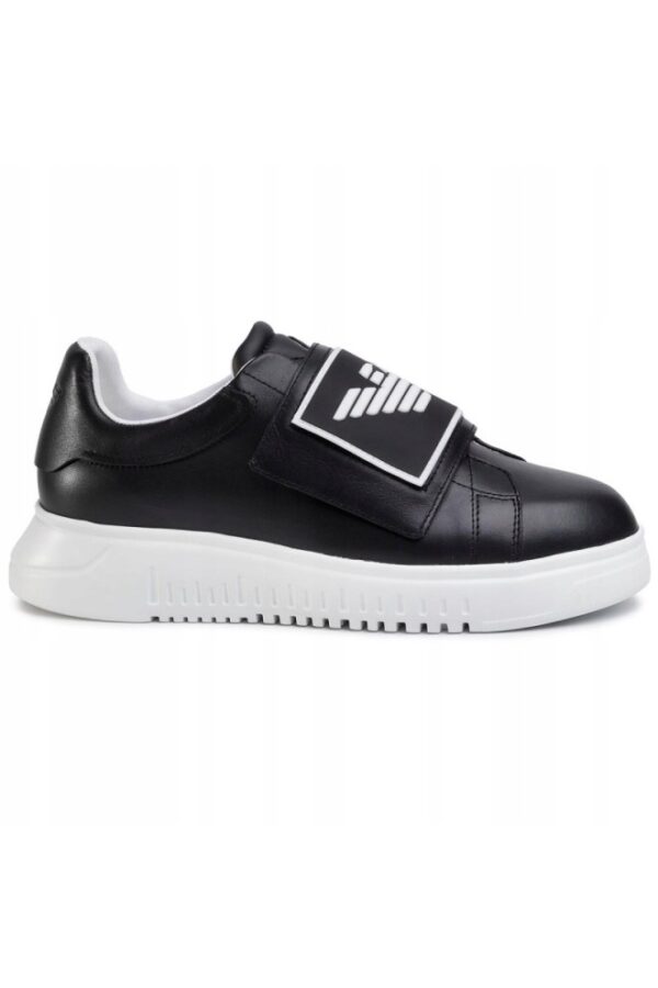 EMPORIO ARMANI Czarne sneakersy
