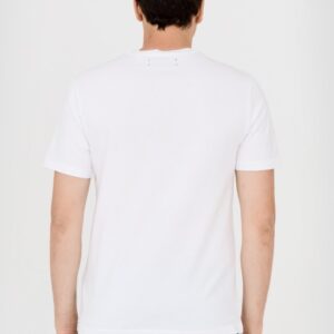 AMIRI T-shirt męski biały z podkreślonym logo