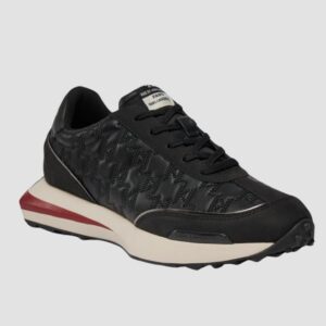 08c396acdde6d78ac59aff6f64ddbf26133f83a0 KARL LAGERFELD Czarne sneakersy Zone Monogram Epoxy