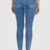 7 FOR ALL MANKIND Niebieskie jeansy damskie HW SKINNY SLIM ILLUSION Stride