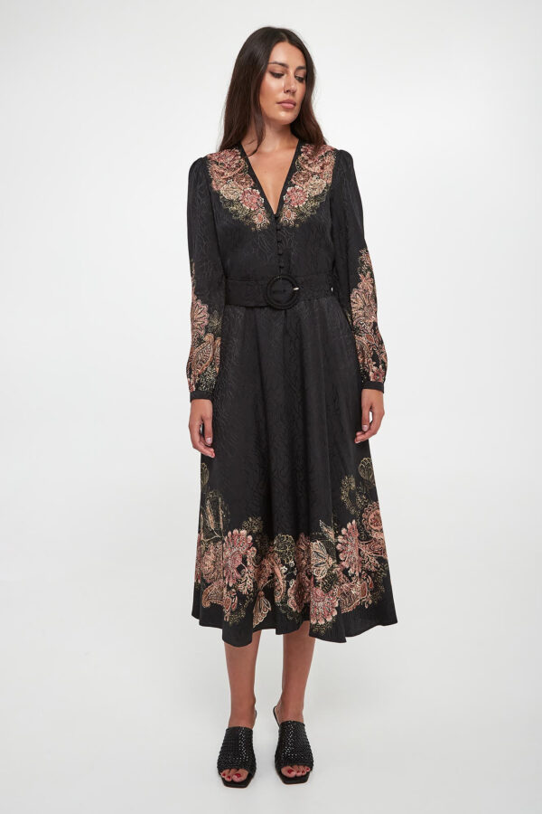 0965c3c47de64281111b2714fd24399e26daf9a6 Sukienka damska midi TWINSET