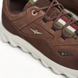 09a057efdd04fc5a464009c6569b1d7e1780e073 Sneakersy męskie zamszowe AERONAUTICA MILITARE