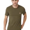 GUESS Zielony t-shirt męski Core Tee Str