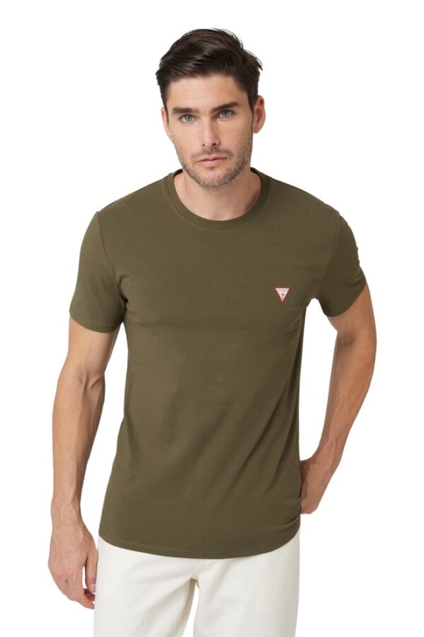GUESS Zielony t-shirt męski Core Tee Str