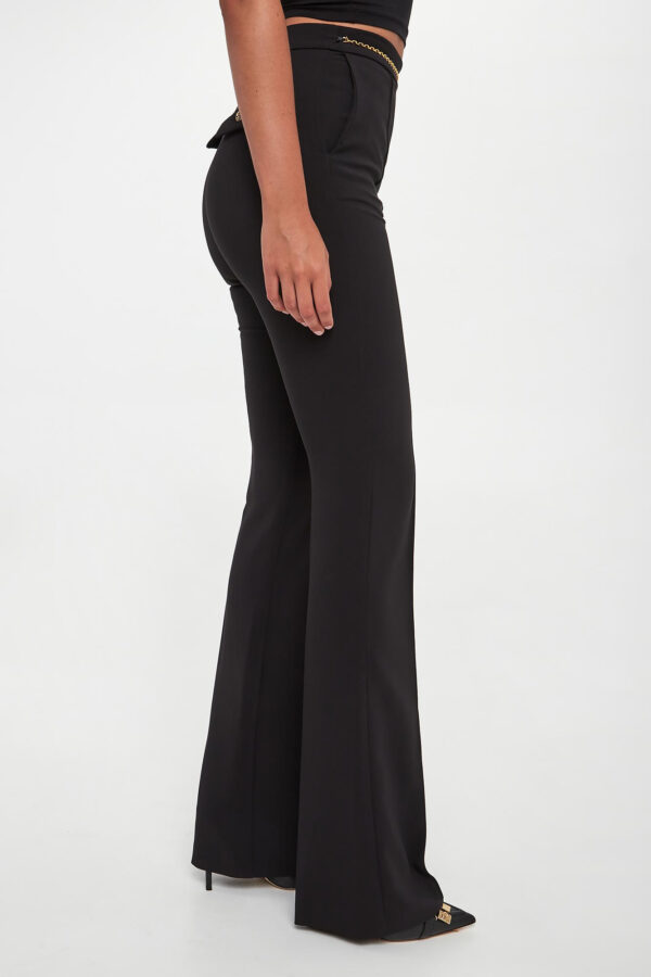 Spodnie damskie z krepy ELISABETTA FRANCHI