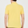 LA MARTINA Żółte męskie polo z małym logo