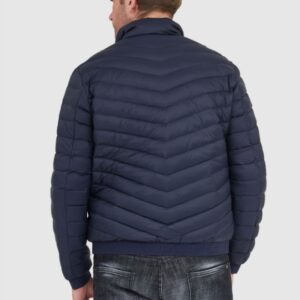 0ad9dd98dde56ff7c9792884933ccbc4f0cdb2f3 ARMANI EXCHANGE Granatowa puchowa kurtka przejściowa męska