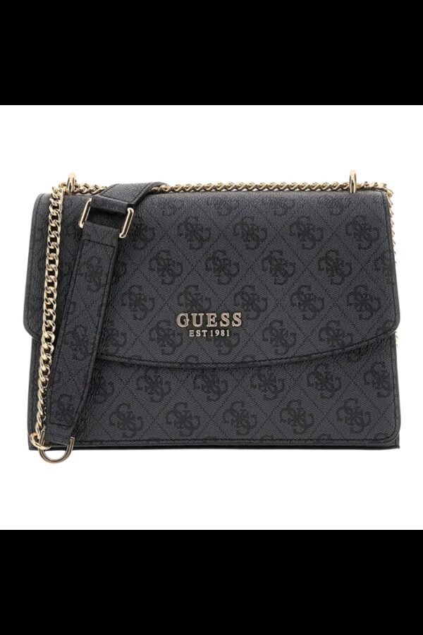 GUESS Czarna kopertówka damska Calista