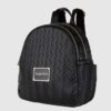 0b7b2d612f3c18d2a86afcad9c81c7419aa78333 VALENTINO Tłoczony czarny plecak z logo sunny re backpack