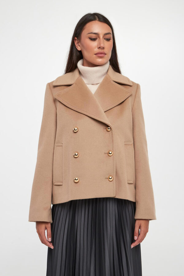 Kurtka damska wełniana z kaszmirem Lago MARELLA