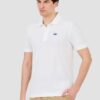 LA MARTINA Białe męskie polo z małym logo