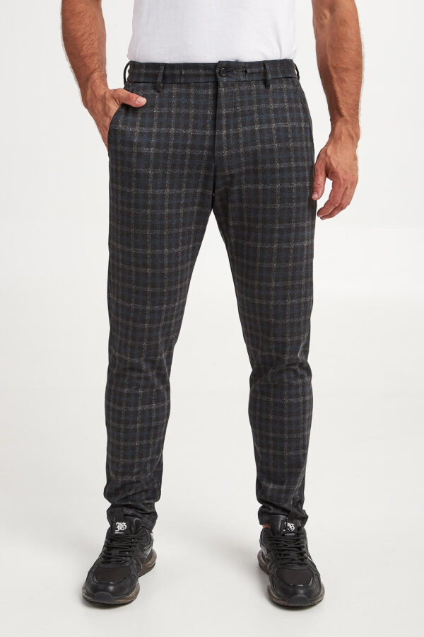 Spodnie męskie w kratę Maxton3-W JOOP! JEAN