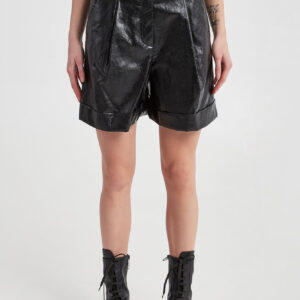 0daf6cb0c8fbb05345a10f896e45dc5199fba1a6 Spodenki damskie z ekoskóry Liquore MARELLA