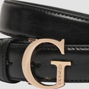 GUESS Czarny damski pasek H30