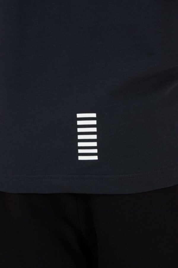 EA7 Granatowa męska koszulka polo