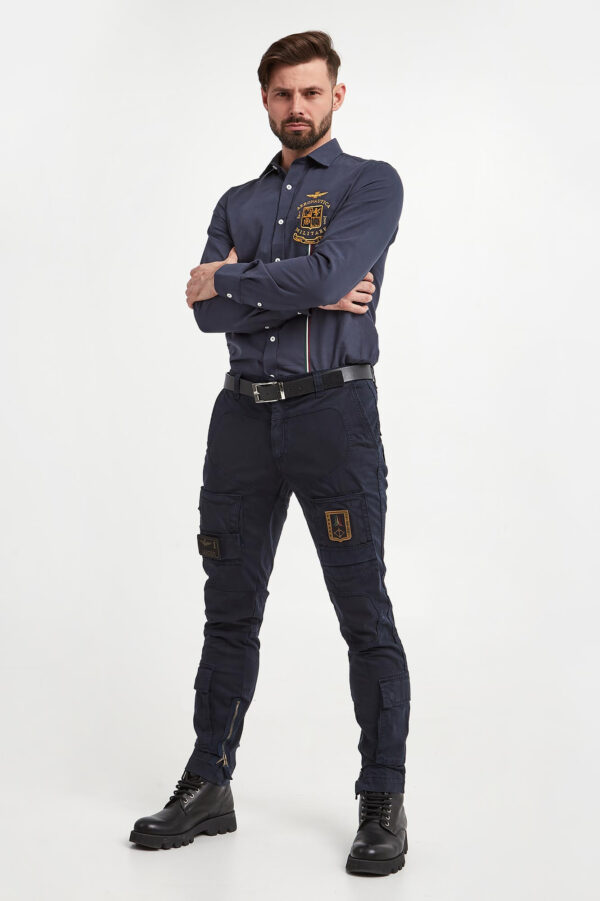 0ebcb6f4d4e69a1820a138f31a5020f6f549a7a2 Koszula męska AERONAUTICA MILIATRE