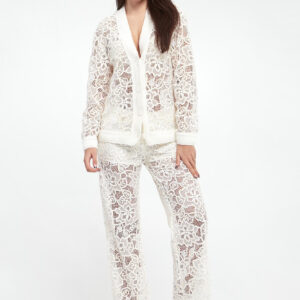 0ed5b1e00da07775e4c00c4dfd543ce7e3104cab Kardigan damski koronkowy ERMANNO FIRENZE