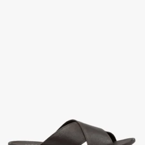 Brązowe klapki męskie