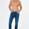 7 FOR ALL MANKIND Granatowe jeansy męskie SLIMMY TAPERED LUXE PERFORMANCE ECO