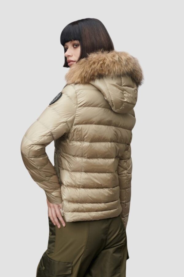 BLAUER Beżowa damska kurtka Arcadia Short Jackets