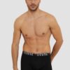 GUESS Zestaw czarnej męskiej bielizny bokserki 3 Pack