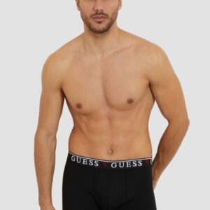GUESS Zestaw czarnej męskiej bielizny bokserki 3 Pack