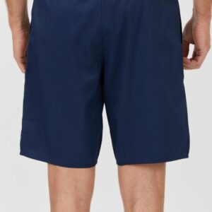 10aee32f8eb9736dff73bdf716f045ad146688aa EMPORIO ARMANI Granatowe męskie kąpielówki De bain logo brodé, Rozmiar 52