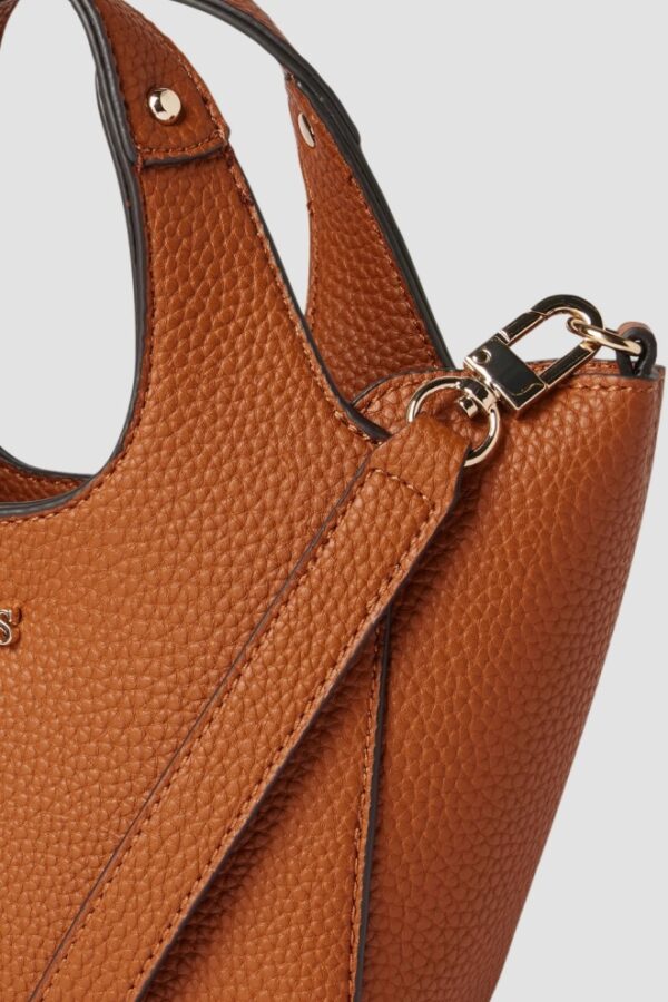 GUESS Brązowa torebka damska Calista 2 w 1 Mini