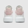 ALEXANDER MCQUEEN Białe sneakersy damskie z różowym napiętkiem