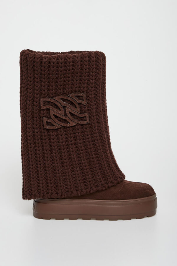 1286c53e354152c6c2c363afa7e01c044236b1a3 Śniegowce damskie zamszowe CASADEI