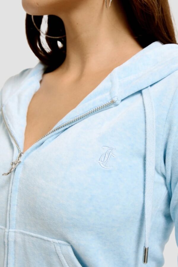 JUICY COUTURE Błękitna damska bluza Robertson Hoodie