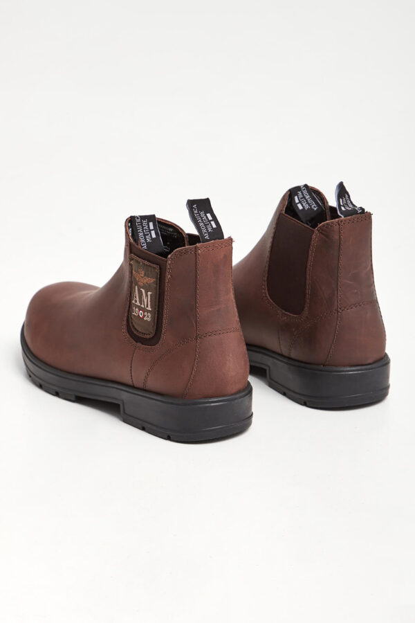 1307620e910ccc7262c68040dea68cbe6be0b33b Sztyblety męskie skórzane AERONAUTICA MILITARE