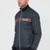 GUESS Czarna męska bluza logowana