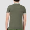 AERONAUTICA MILITARE Zielone męskie polo Short Sleeve