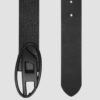 DIESEL Czarny męski dwustronny pasek B-1DR REV II, Rozmiar 105