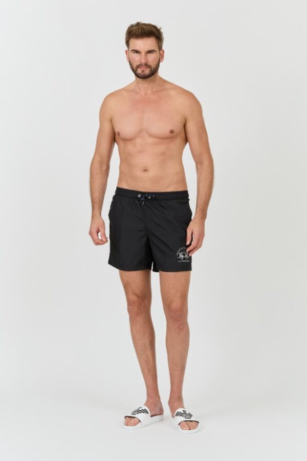 LA MARTINA Czarne męskie kąpielówki