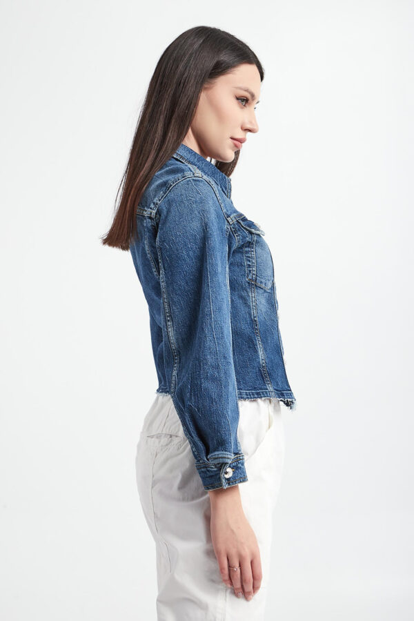 14fc8c8b00423417e479eacf9670820076220fe5 Katana jeansowa damska Bob PINKO