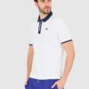 LA MARTINA Biała męska koszulka polo