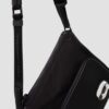 KARL LAGERFELD Czarna męska torba K/ikonik 2.0 Nylon Flat Cb
