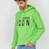 DSQUARED2 Zielona męska bluza Sweatshirt